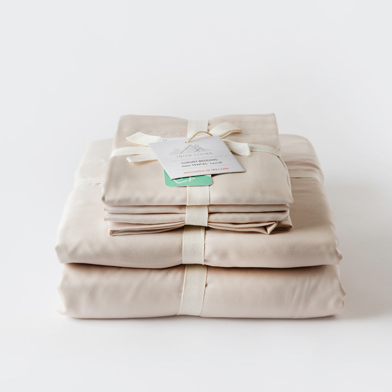 Neutral luxury bedding bundle by Inish Living